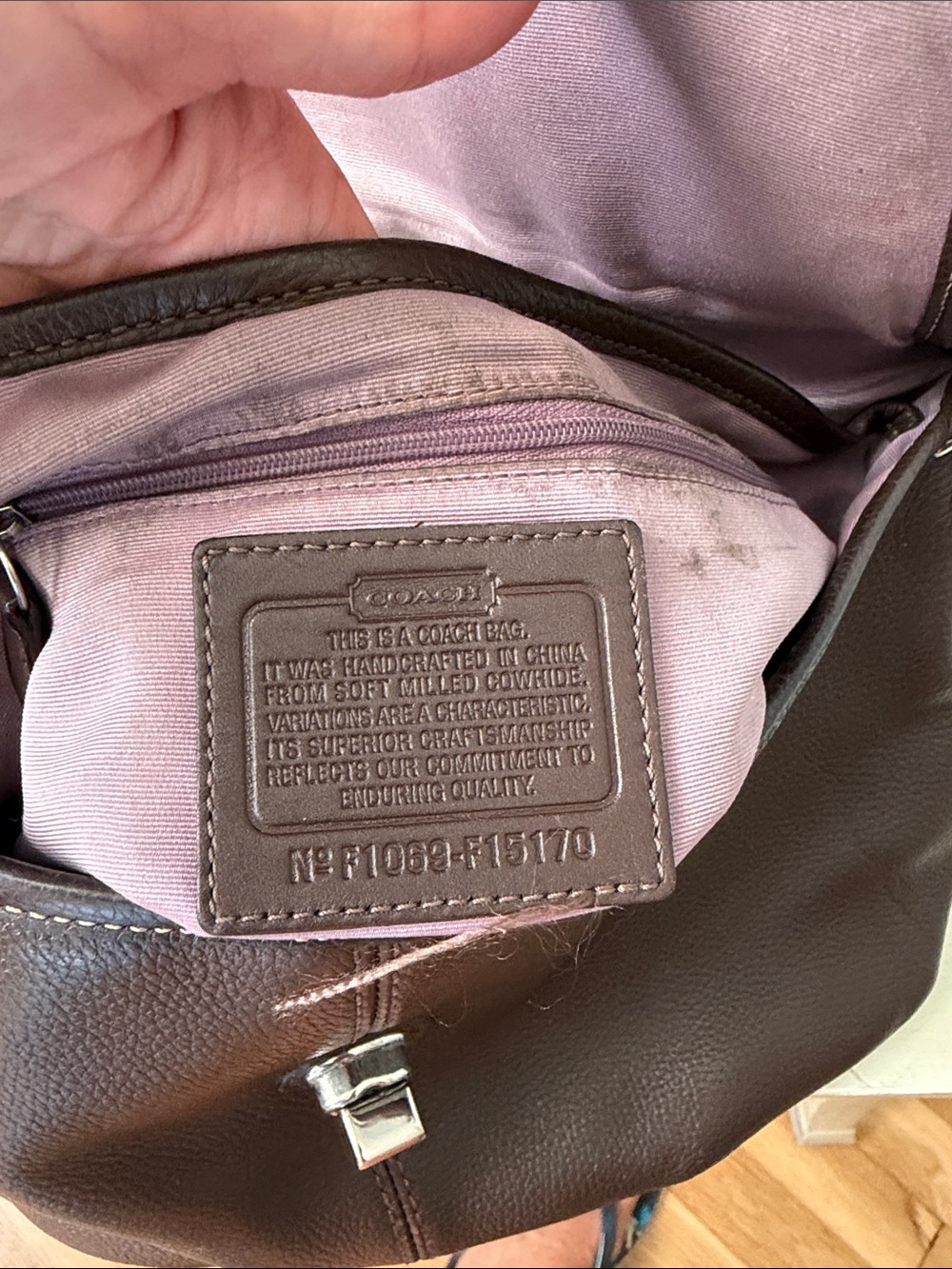 Coach Legacy all Leather Shoulder bag - Picture 11 of 15
